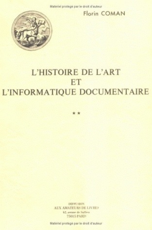 L'Histoire de l'art et l'informatique documentaire