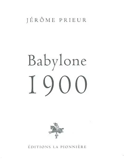 Babylone 1900