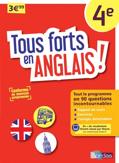 Tous forts en anglais ! 4e