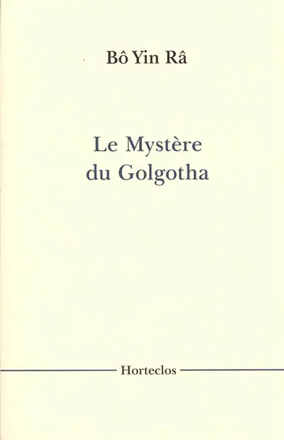 Le mystère du Golgotha