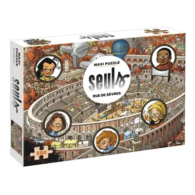 Seuls : maxi puzzle 500 pièces Seuls : maxi puzzle 500 pièces