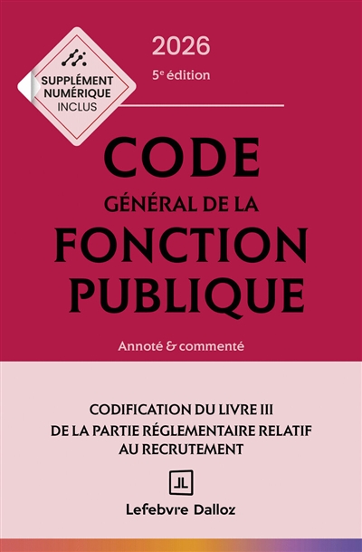 Code général de la fonction...