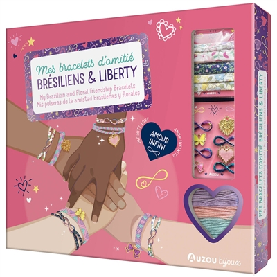 Mes bracelets d'amitié brésiliens et Liberty : amour infini