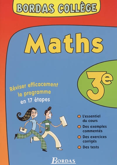 Maths 3e : réviser efficacement le programme en 17 étapes