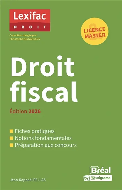 Droit fiscal : licence & master