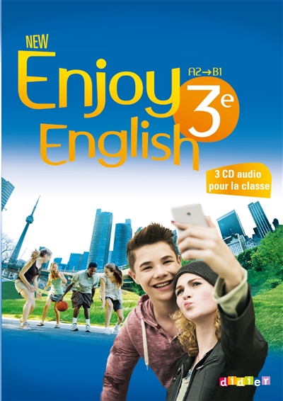 New Enjoy English 3e : 3 CD + DVD