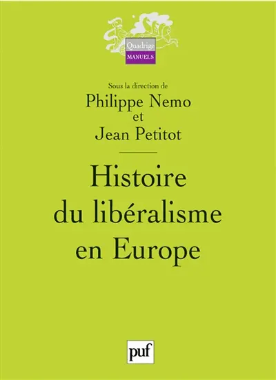 Histoire du libéralisme en Europe