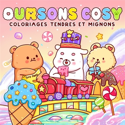 Oursons cosy : coloriages...