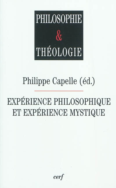 Expérience philosophique et expérience mystique