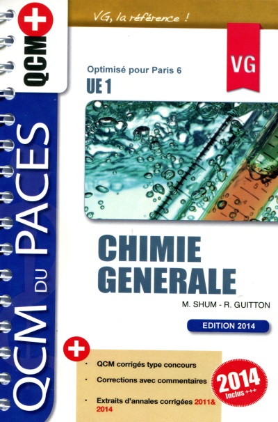 Chimie générale, UE 1 : spécifique à Paris 6