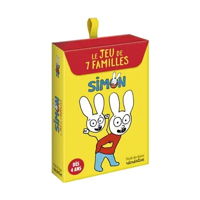 Le jeu de 7 familles Simon : dès 4 ans