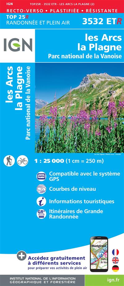 3532ETR LES ARCS LA PLAGNE PN DE LA VANOISE RESISTANTE