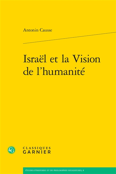 Israël et la vision de l'humanité