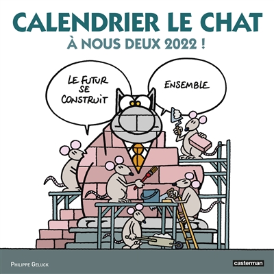 Calendrier Le Chat : à nous deux 2022 !