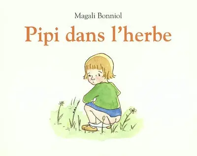 Pipi dans l'herbe