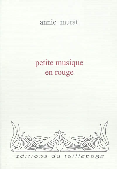 Petite musique en rouge