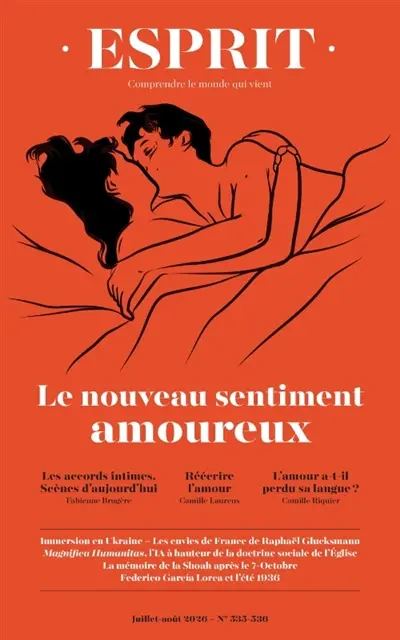 Esprit, n° 535-536. Le nouveau sentiment amoureux
