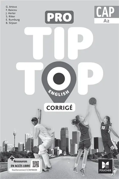 Pro tip-top, English : CAP A2 : corrigé