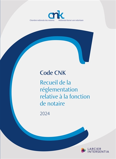 Code CNK : recueil de la...