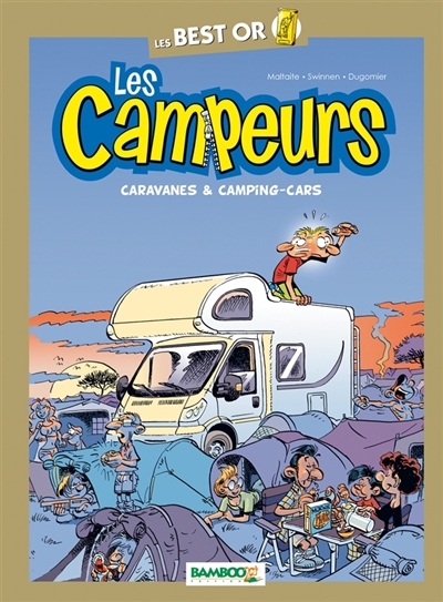 Les campeurs. Caravanes et camping-cars