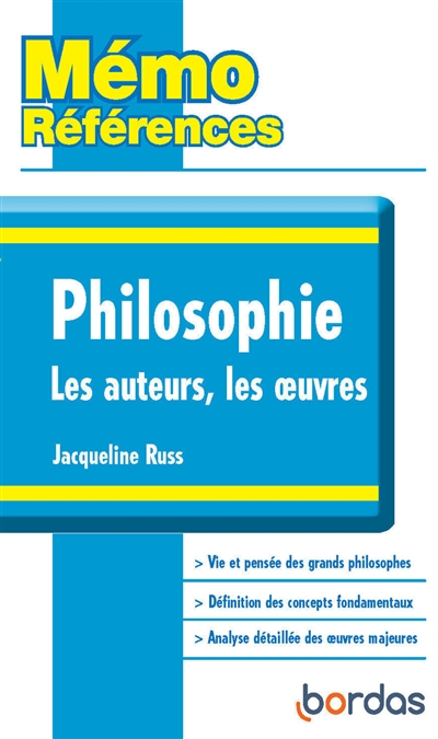 Philosophie : les auteurs,...