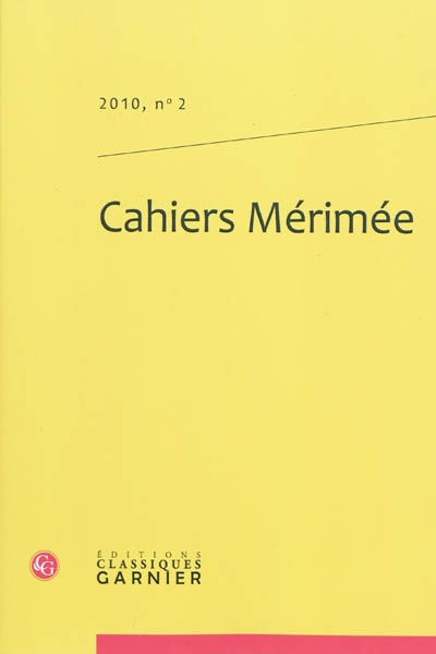 Cahiers Mérimée, n° 2