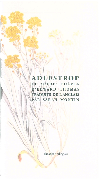 Adelstrop : & autres poèmes d'un temps de guerre