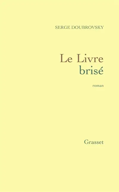 Le livre brisé