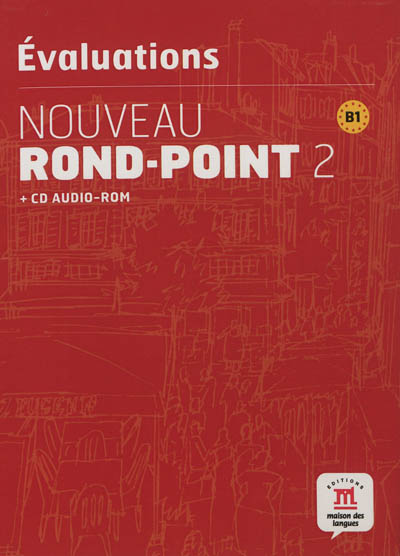Nouveau rond-point 2, B1 : évaluations + CD audio-ROM