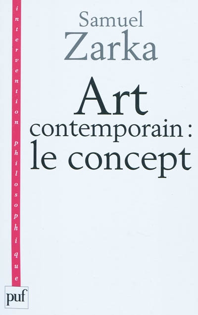 Art contemporain : le concept