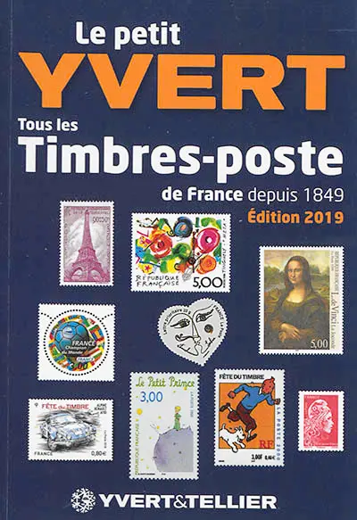 Le petit Yvert : catalogue de timbres-poste, France : 2019