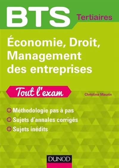 Economie, droit, management des entreprises : tout l'exam