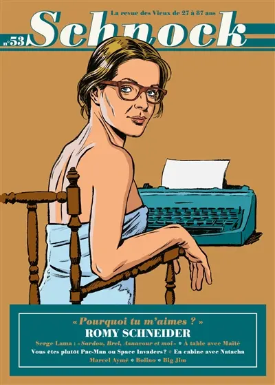 Schnock, n° 53. Romy Schneider