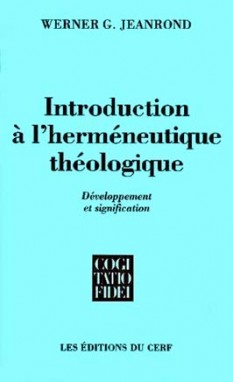 Introduction à l'herméneutique théologique