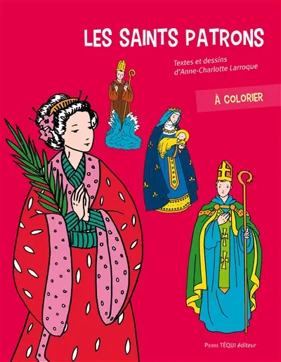 Les saints patrons à colorier