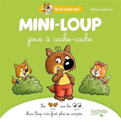 Mini-Loup. Mini-Loup joue à cache-cache