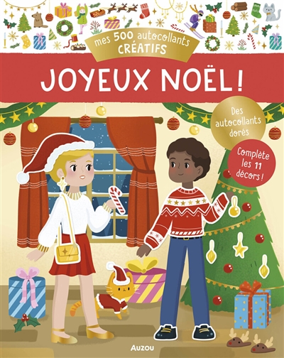 joyeux noël ! : mes 500 autocollants créatifs