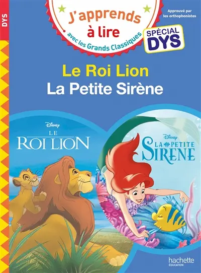 Le roi lion : spécial dys. La petite sirène : spécial dys