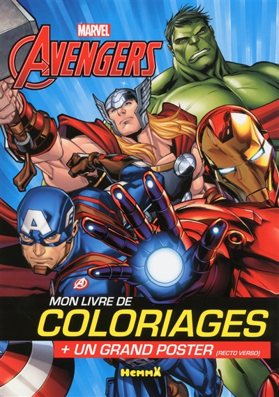 Avengers : mon livre de coloriages