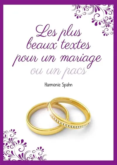 Les plus beaux textes pour un mariage ou un Pacs