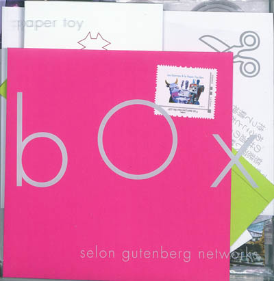 La paper toy box selon Gutenberg networks