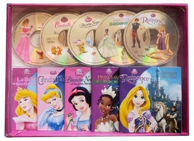 Princesses : coffrets petits livres CD