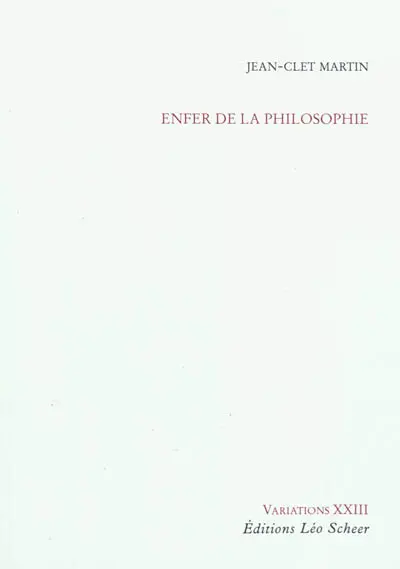 Enfer de la philosophie