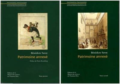 Patrimoine annexé : les saisies de biens culturels opérées par la France en Allemagne autour de 1800