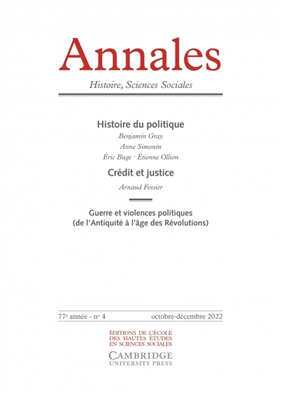 Annales, n° 4 (2022)....