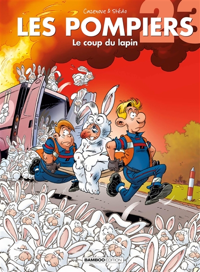 les pompiers. vol. 23. le coup du lapin