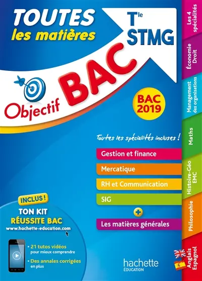 Toutes les matières, terminale STMG : bac 2019