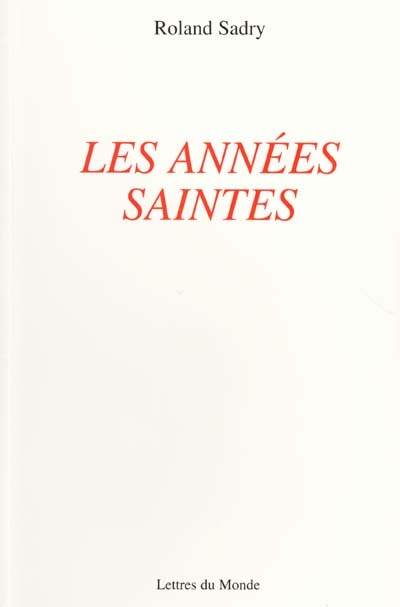Les années saintes