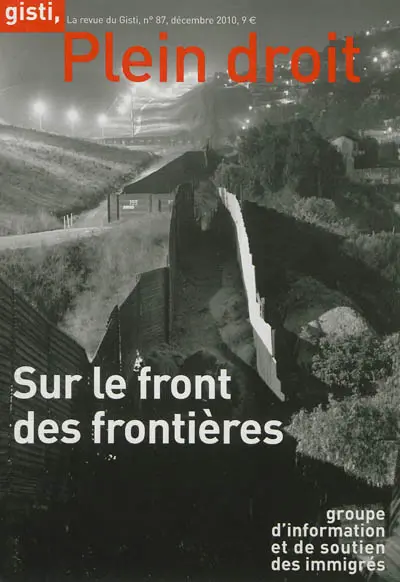 Plein droit, n° 87. Sur le front des frontières