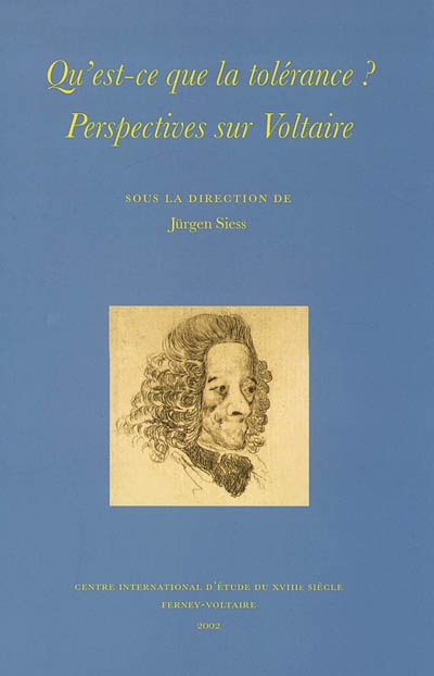 Qu'est-ce que la tolérance ? Perspectives sur Voltaire